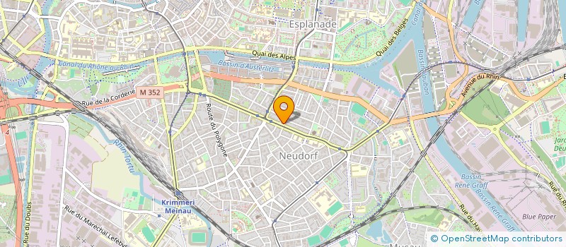 localisation de l'entreprise TERRES DES MUSIQUES TSIGANES à STRASBOURG