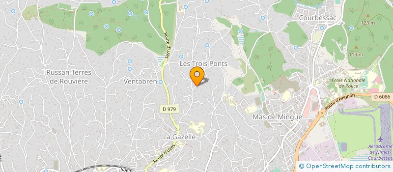 localisation de l'entreprise TERRES DU LANGUEDOC  NIMES