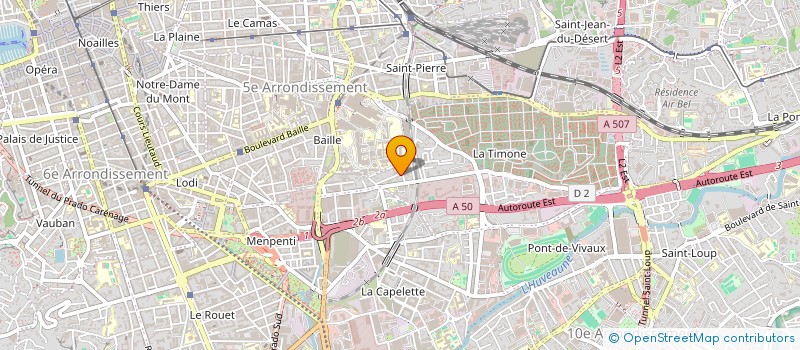 localisation de l'entreprise TERRES DU SUD : LE PANIER à MARSEILLE