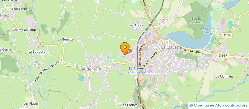 localisation de l'entreprise TERRES DURABLES  BAUDEMONT