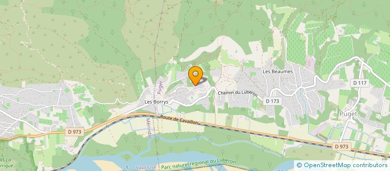 localisation de l'entreprise TERRES EN LUBERON  PUGET