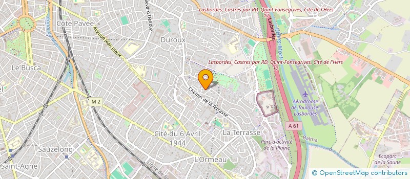 localisation de l'entreprise TERRES EN MELEES à TOULOUSE