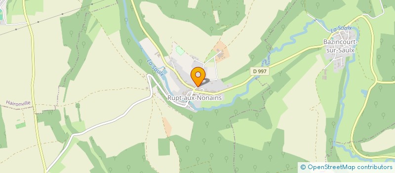 localisation de l'entreprise TERRES & ENVIRONNEMENTS  RUPT-AUX-NONAINS