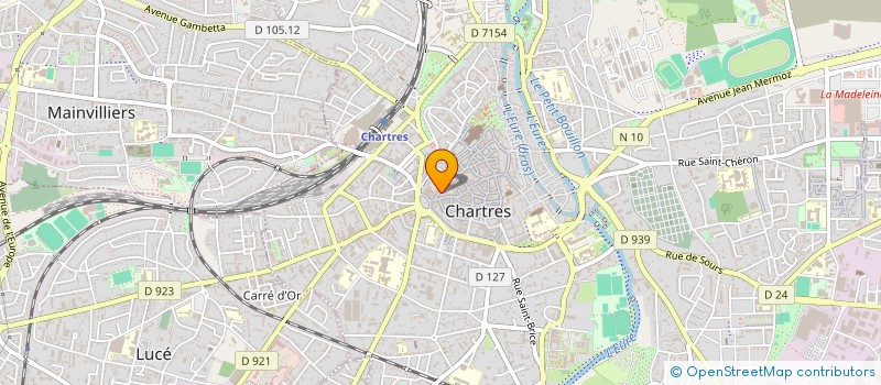 localisation de l'entreprise TERRES ET EQUILIBRES à CHARTRES