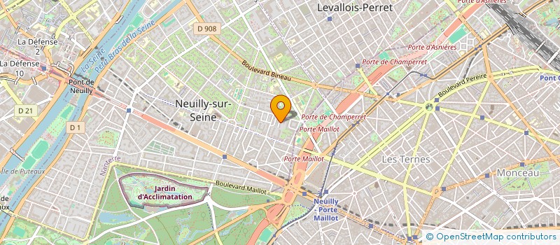 localisation de l'entreprise TERRES ET HOMMES à NEUILLY-SUR-SEINE
