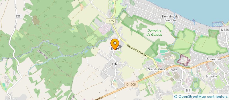 localisation de l'entreprise TERRES ET PIERRES 74  SCIEZ