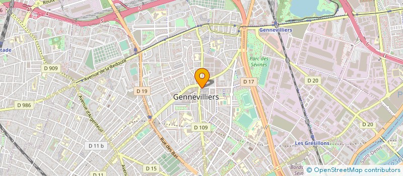 localisation de l'entreprise TERRES ET TRADITIONS MALGACHES à GENNEVILLIERS