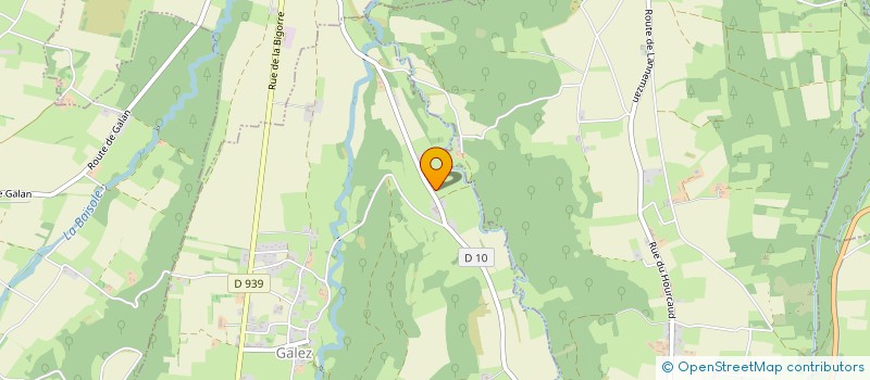 localisation de l'entreprise TERRES ET TRANSMISSIONS  GALEZ