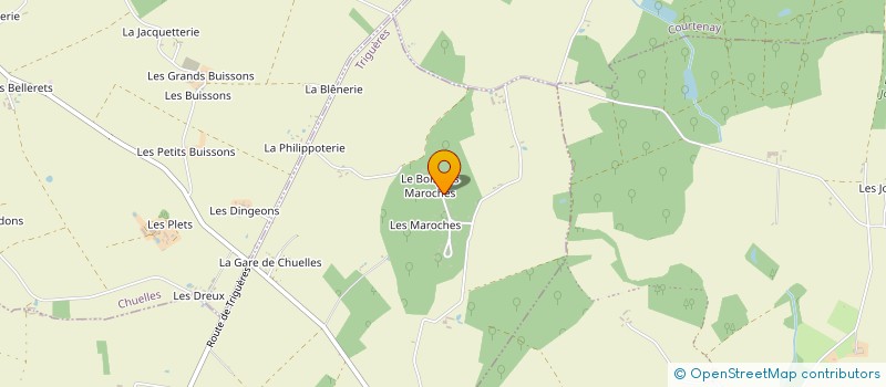 localisation de l'entreprise TERRES FESTIVES  TRIGUERES