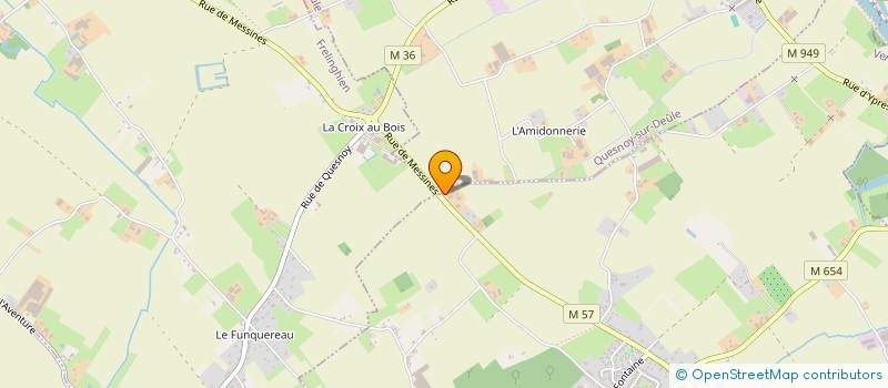 localisation de l'entreprise TERRES FOSSAERT  VERLINGHEM