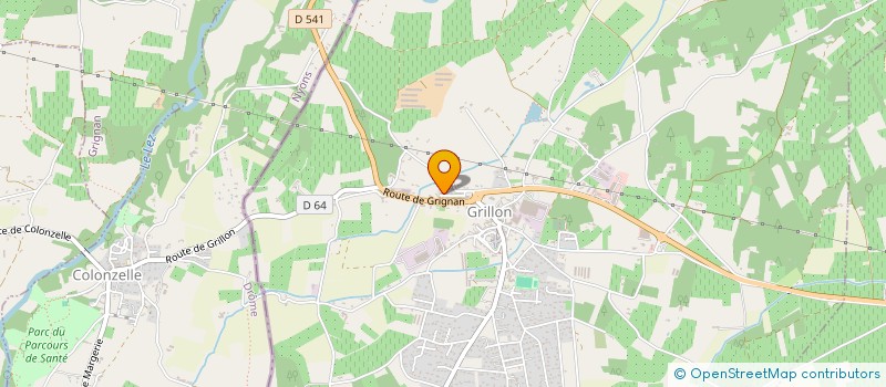 localisation de l'entreprise TERRES LUBERON à VALREAS