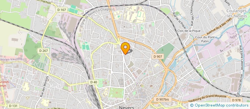 localisation de l'entreprise TERRES & MAISONS à NEVERS