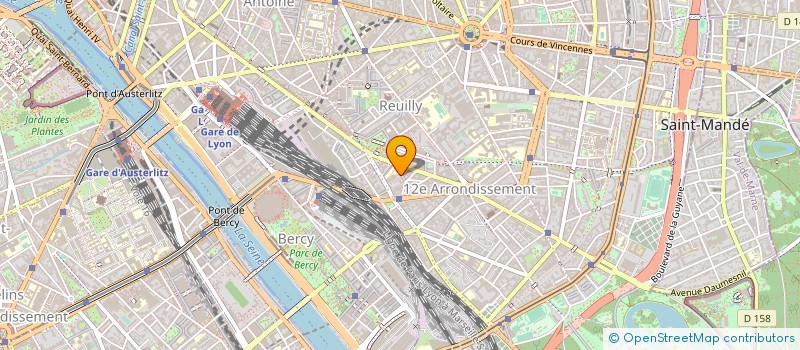 localisation de l'entreprise TERRES MARINES à PARIS