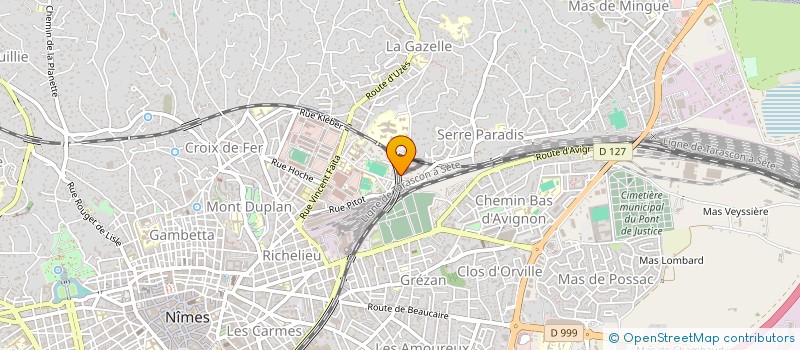 localisation de l'entreprise TERRES NEUVES à NIMES