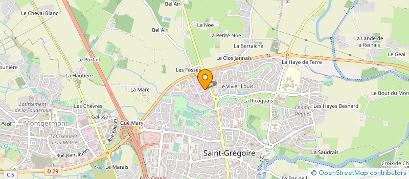 localisation de l'entreprise TERRES NICOISES INVEST  LA MEZIERE