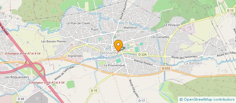 localisation de l'entreprise TERRES NOBLES  PELISSANNE