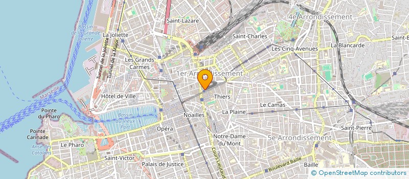 localisation de l'entreprise TERRES NOUVELLES ORGANISATION à MARSEILLE