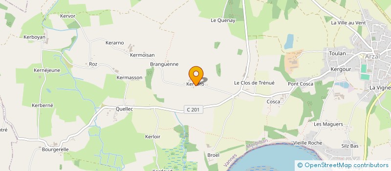 localisation de l'entreprise TERRES RETROUVEES  BILLIERS