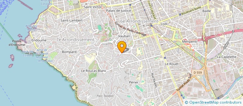 localisation de l'entreprise TERRES SACREES à MARSEILLE