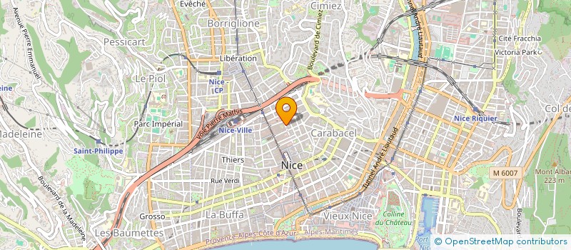 localisation de l'entreprise TERRES SAUVAGES à NICE