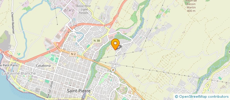 localisation de l'entreprise TERRES SAUVAGES à SAINT-PIERRE