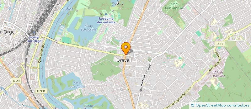 localisation de l'entreprise TERRES SOBRES  DRAVEIL