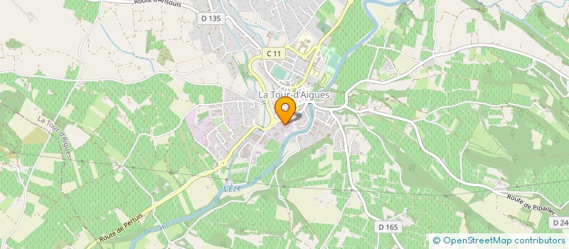 localisation de l'entreprise TERRES VALDEZE  LA TOUR-D'AIGUES