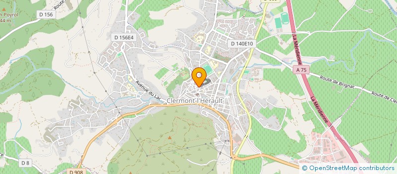 localisation de l'entreprise TERRES VIVANTES  CLERMONT-L'HERAULT