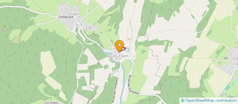 localisation de l'entreprise TERREST INGENIERIE  VY-LES-FILAIN