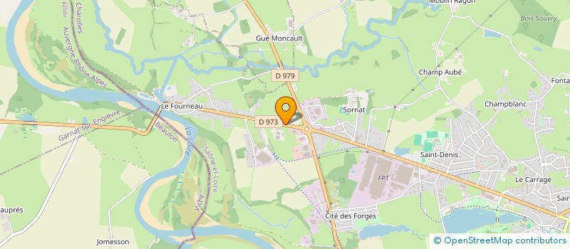 localisation de l'entreprise TERREUR DES BOSSES  BOURBON-LANCY