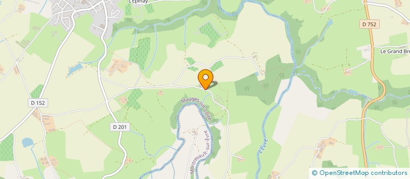 localisation de l'entreprise TERREVEIL  MAUGES-SUR-LOIRE