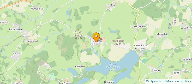 localisation de l'entreprise TERREXEL à NOTH