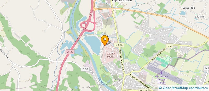localisation de l'entreprise TERREXPERT SUD-OUEST à AIRE-SUR-L'ADOUR
