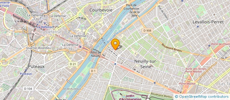 localisation de l'entreprise TERRIDEV à CLICHY