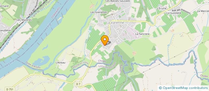 localisation de l'entreprise TERRIEN à OREE-D'ANJOU