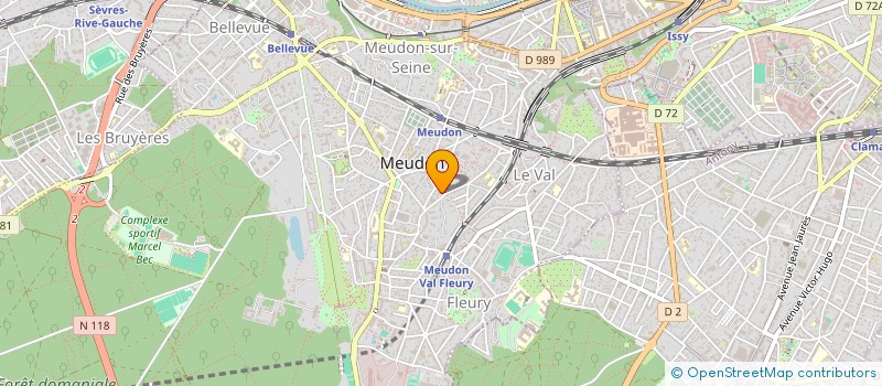 localisation de l'entreprise TERRIEN CONSEIL  MEUDON