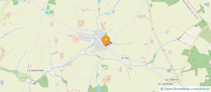 localisation de l'entreprise TERRIEN PHILIPPE à MONTREVAULT-SUR-EVRE