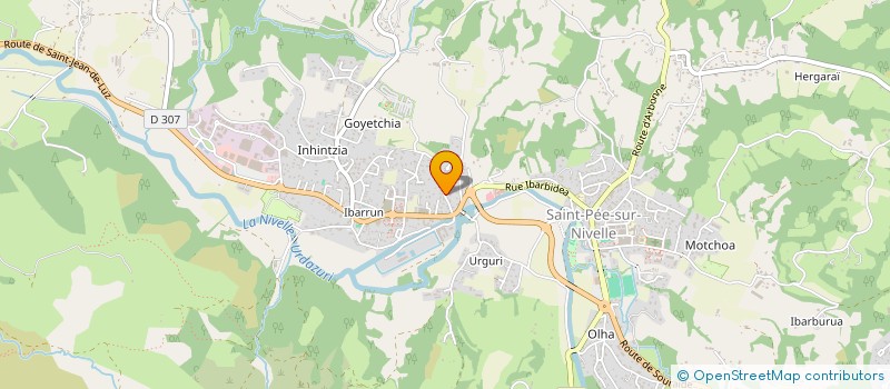 localisation de l'entreprise TERRIER à SAINT-PEE-SUR-NIVELLE