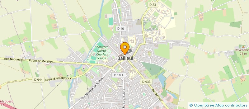 localisation de l'entreprise TERRIER ET FILS à BAILLEUL