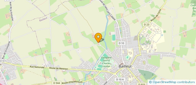 localisation de l'entreprise TERRIER PERE ET FILS à BAILLEUL