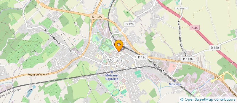 localisation de l'entreprise TERRIFLUX à MOIRANS