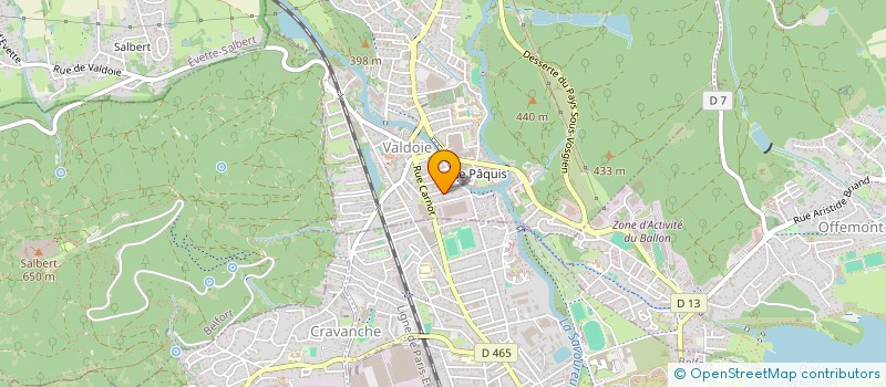 localisation de l'entreprise TERRIFORTAINE  CRAVANCHE