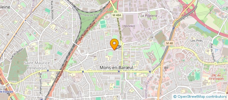 localisation de l'entreprise TERRIL BAND  MONS-EN-BARUL