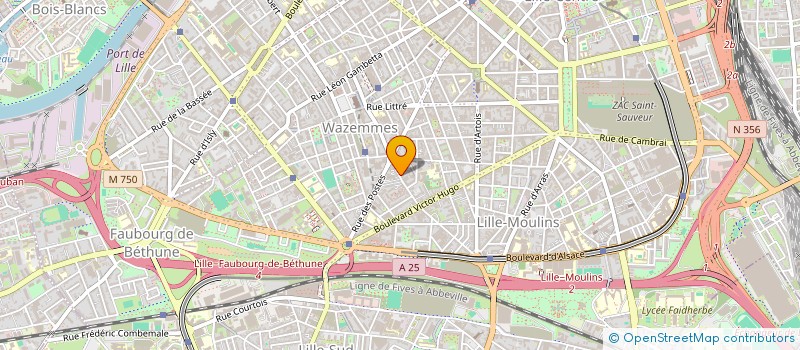 localisation de l'entreprise TERRILIUM - CULTURES & PATRIMOINES  LILLE