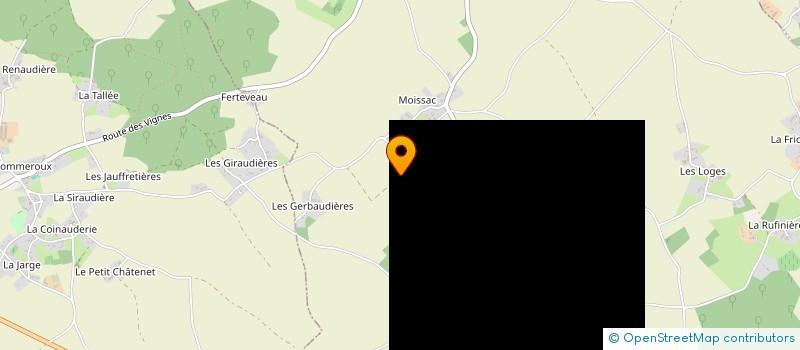 localisation de l'entreprise TERRIMMO  SAINT-VINCENT-LA-CHATRE