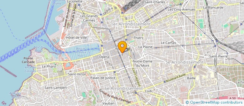 localisation de l'entreprise TERRIONS à MARSEILLE