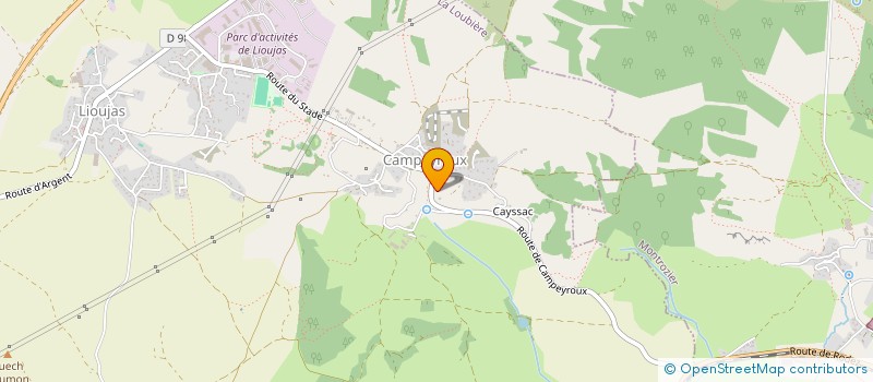 localisation de l'entreprise TERRIS C. INVESTISSEMENTS  LA LOUBIERE