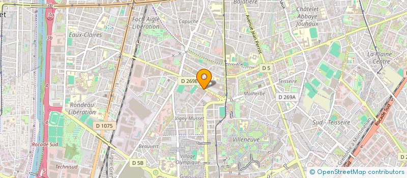 localisation de l'entreprise TERRISCOPE  GRENOBLE