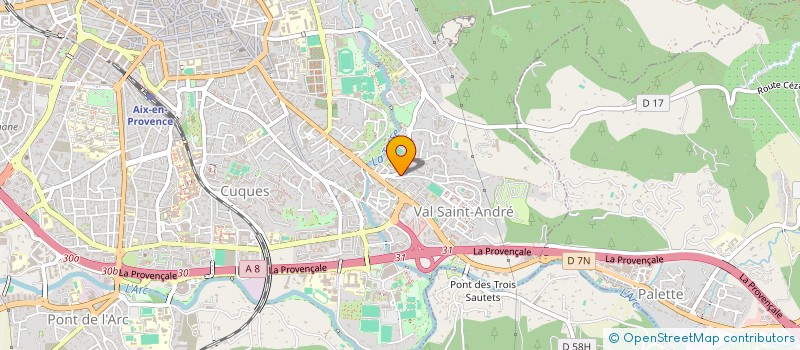 localisation de l'entreprise TERRITOIART à AIX-EN-PROVENCE