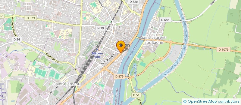 localisation de l'entreprise TERRITOIRE à MACON